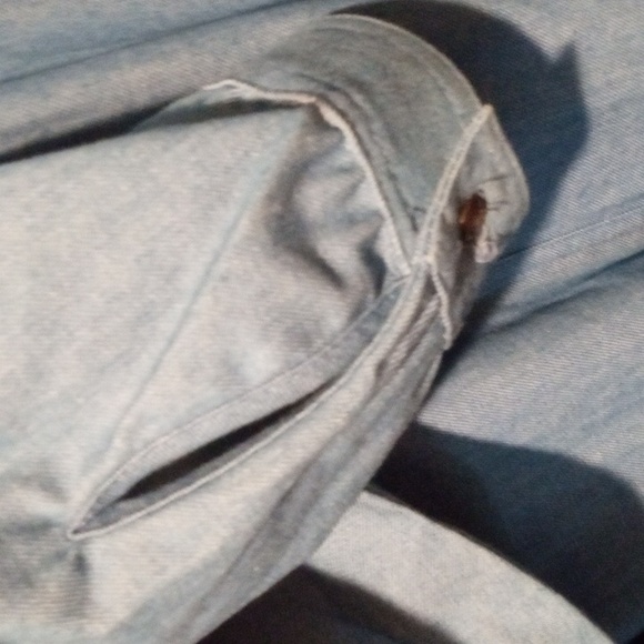 Gorgeous!!! Denim Dress Western Vibe Eyelet Yoke Together Brand M - Picture 3 of 15